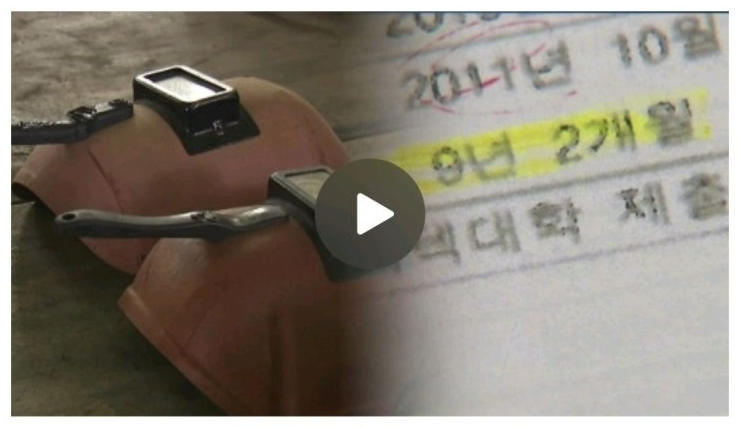 [유머] 여성 1호 기능장의 경력위조. -  와이드섬