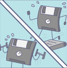 [유머] 살좀 빼라던 USB. -  와이드섬